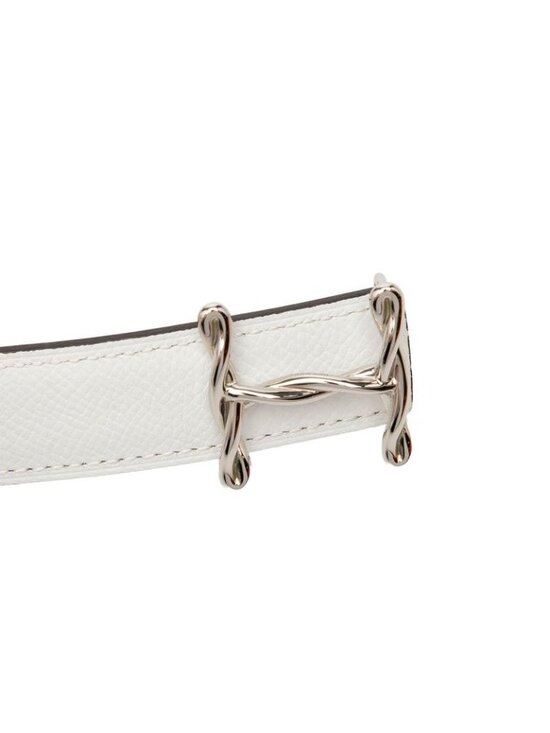 Hermes Torsade Reversible 75 White Veau Epsom 1- Belt main image 3